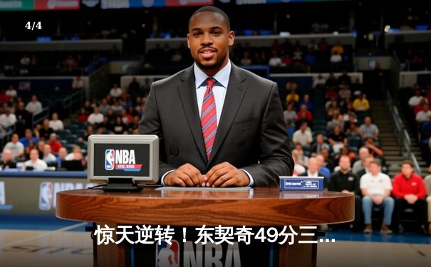 惊天逆转！东契奇49分三双创历史，独行侠加时险胜篮网 - 4