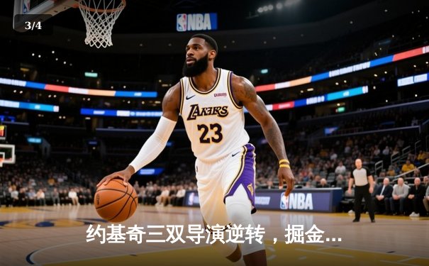 约基奇三双导演逆转，掘金主场力克森林狼扳平系列赛 - 3